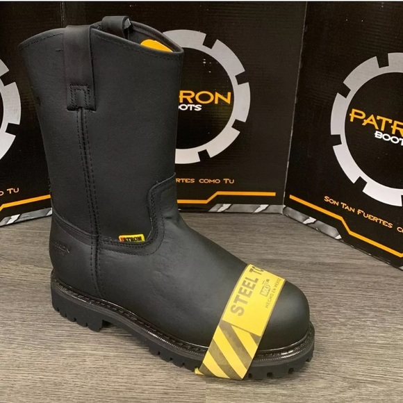 patron steel toe boots